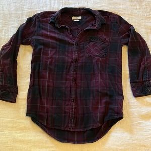 🇨🇦TNA Plaid Long Sleeve